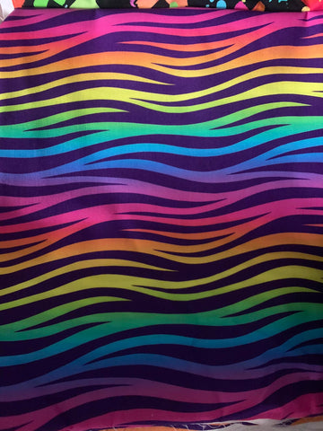 Rainbow Tiger stripe - Woven