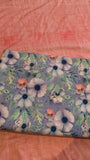 Watercolour Petals - Cotton Lycra