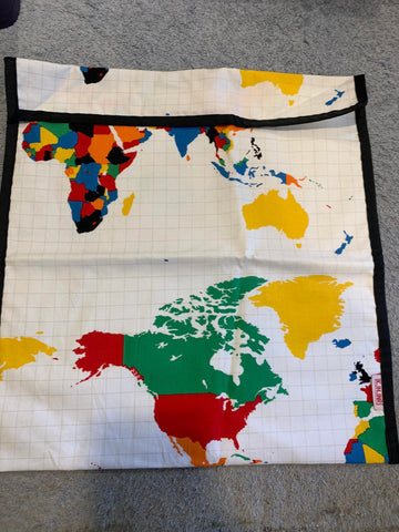 Book Bag - World Map