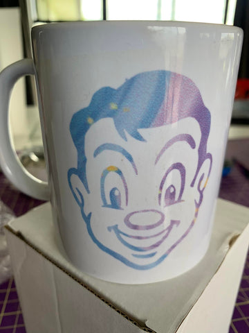 Mr 4 Square face - SECOND - Mug