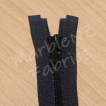 Size 3 - Black (Moulded Plastic) Open ended Zipper